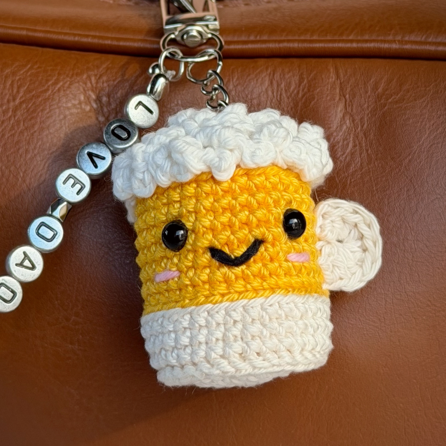 Beer Mug Amigurumi Crochet Pattern (PDF) English & Portuguese