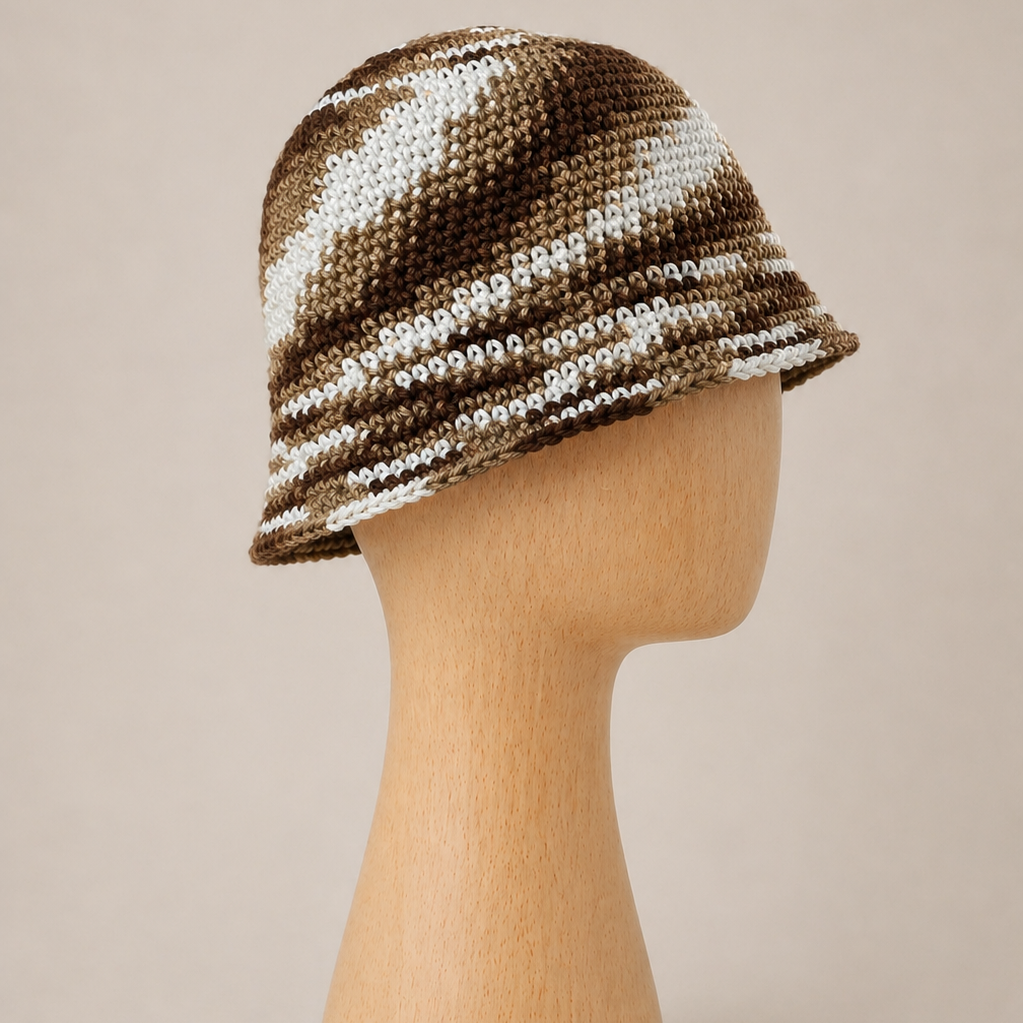 FREE Bucket Hat Pattern – Pocket Version (PDF) English & Portuguese